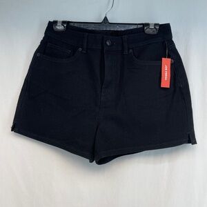 Joe Fresh Denim High Waist Black Shorts Women’s Size 29 – New with Tags